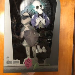 Haunted mansion limited release coffin stuffed toy